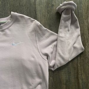 Light Pink Nike Crewneck Sweatshirt, Men’s
